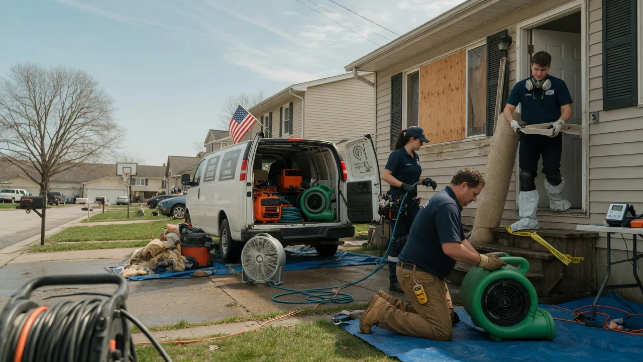 Water Damage Restoration in Hanna City, IL near me